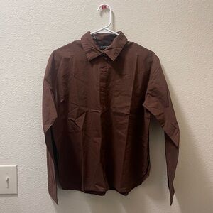 PrettyLittleThing Brown Shirt